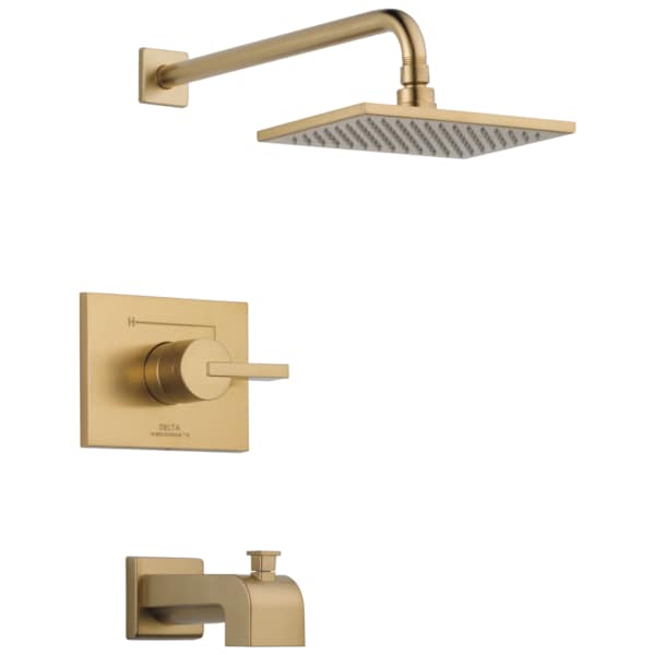Delta Vero Monitor® 14 Series Tub & Shower Trim Champagne Bronze T14453